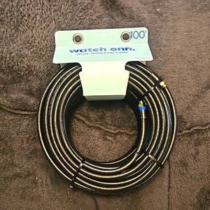 100 Feet Quad Shield Coax Cable